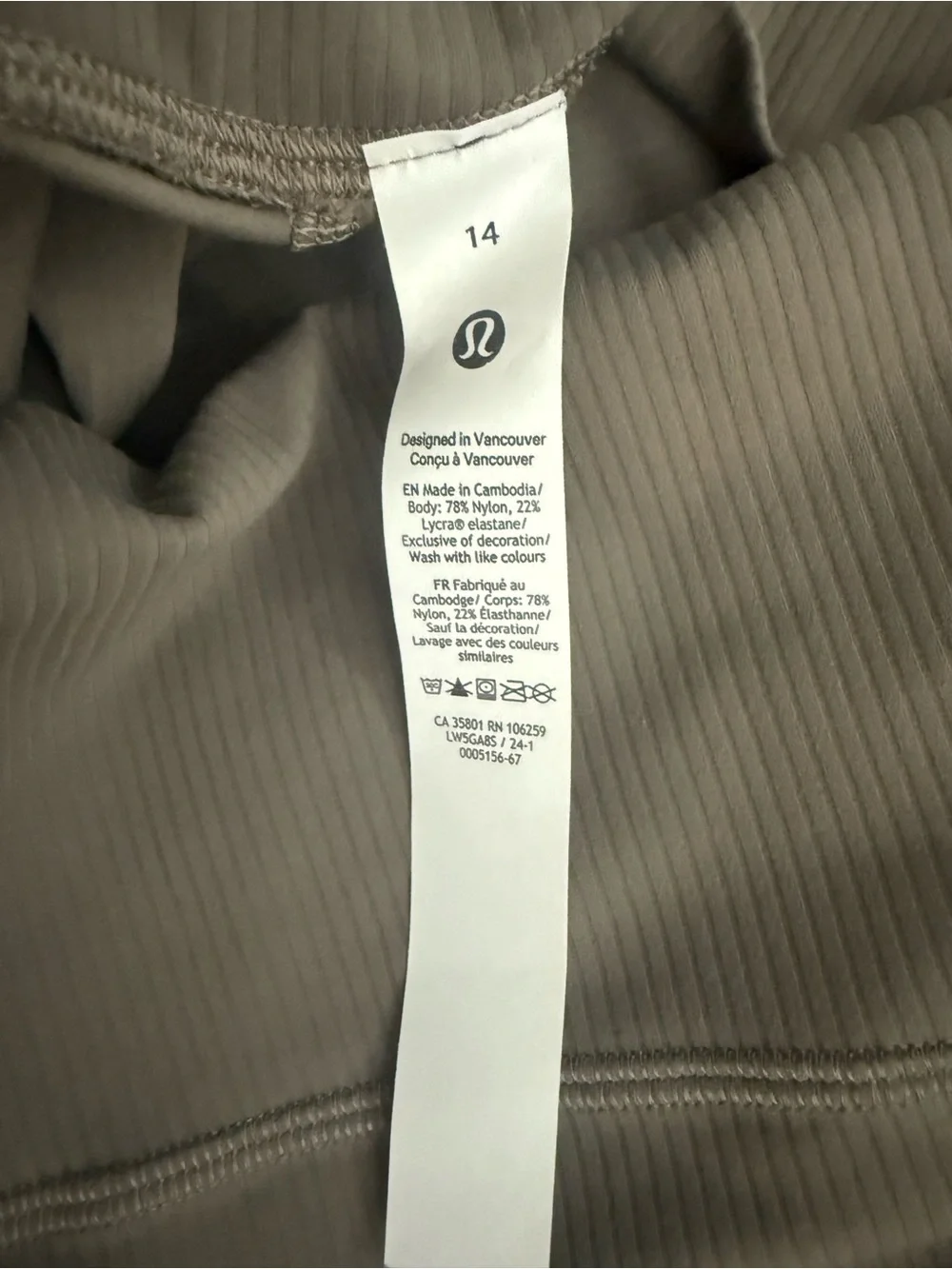 Lululemon Align Flare Pants in Grey